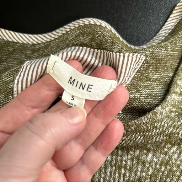 Women’s Small‎ Green Pullover Top Elbow Patches Buttons Preppy Academia Stretch - Picture 8 of 10